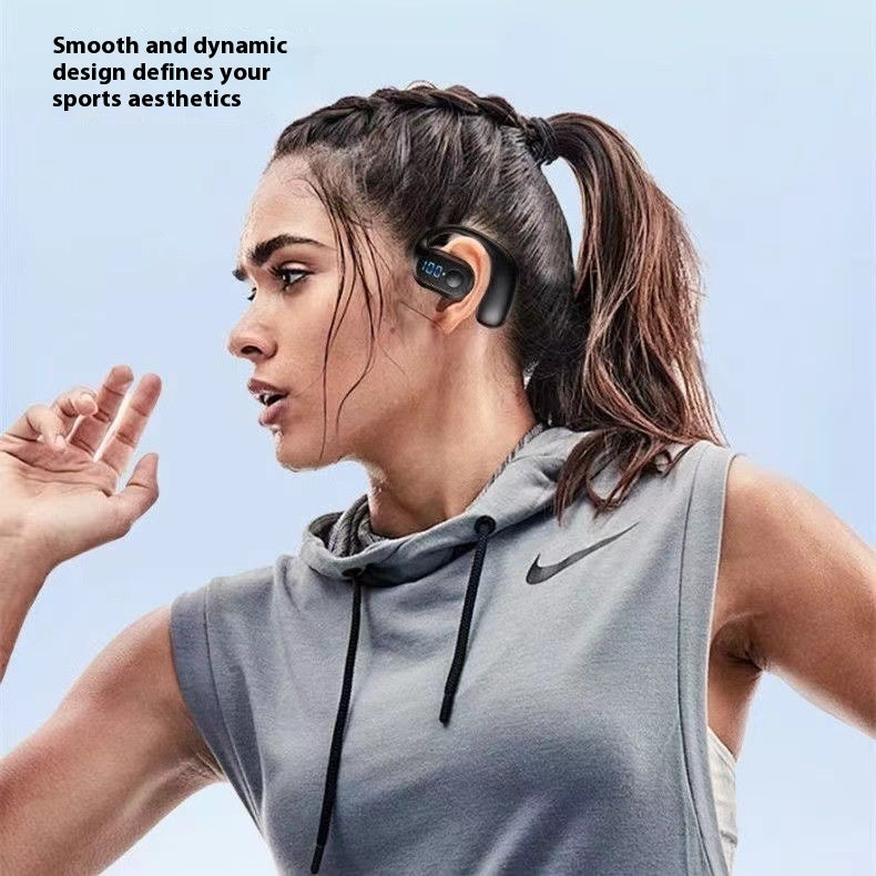 Business Wireless Headset Ear-mounted Non In-ear Smart Digital