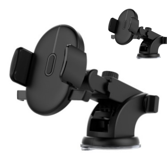 Car Phone Holder Long Rod Telescopic Dashboard Suction Cup