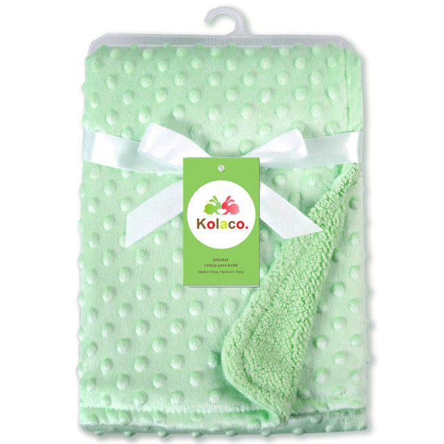 Polar Dot Baby Blanket Newborn Swaddle Wrap Envelope Bebe