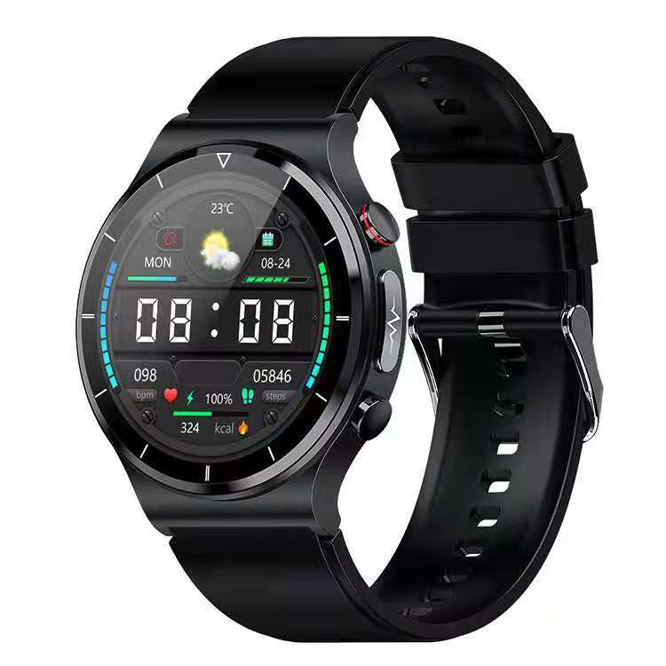 The Smart Watch Wireless Charging ECG Monitoring