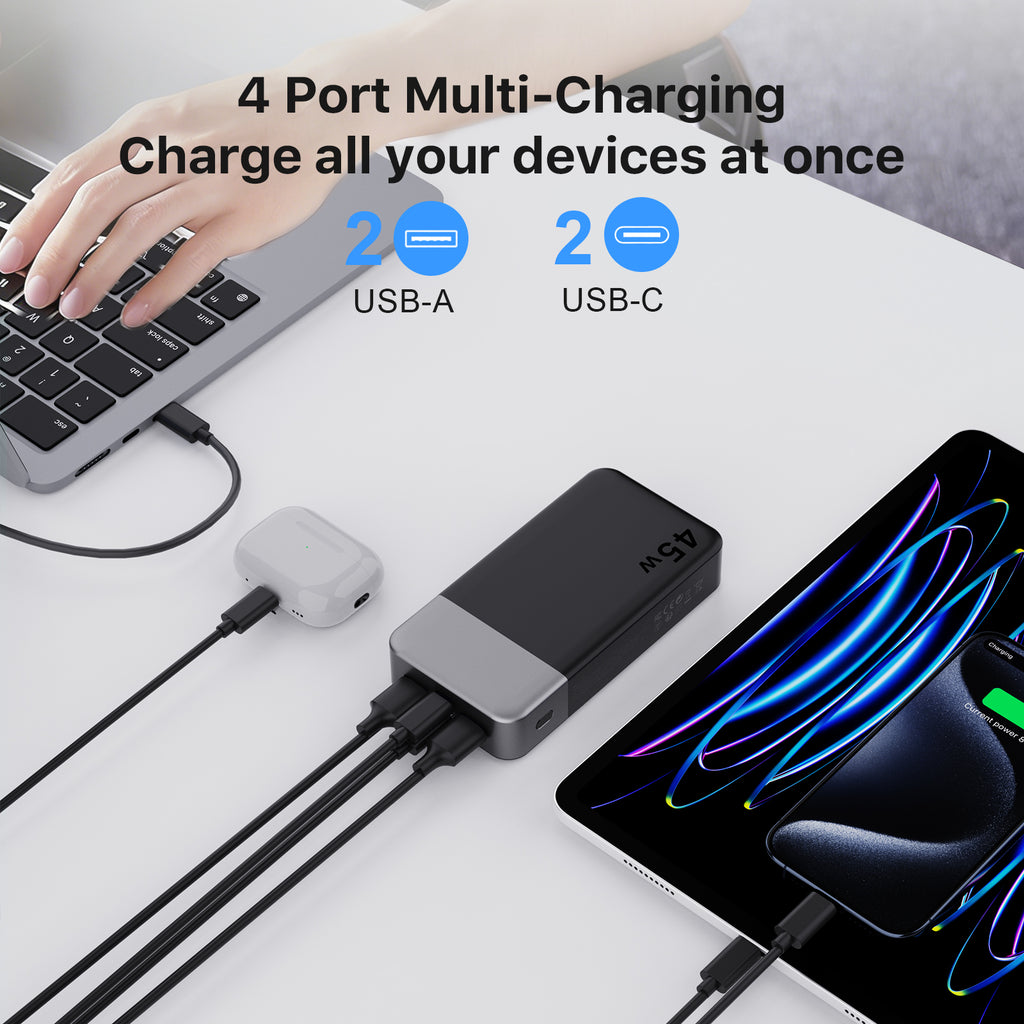 20000mAh 45W Fast-Charging Power Bank