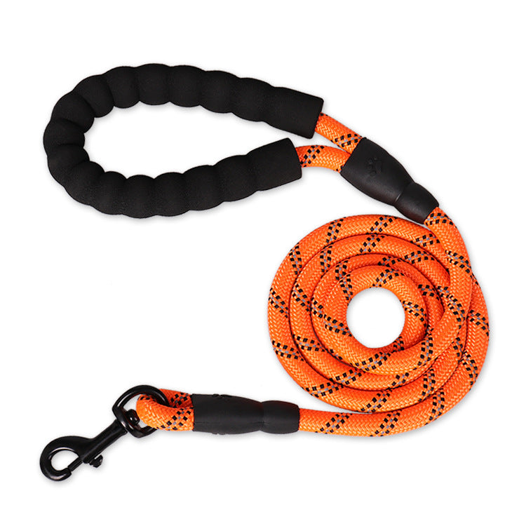Reflective Dog Leash Nylon Pet Rope For Small Medium Large