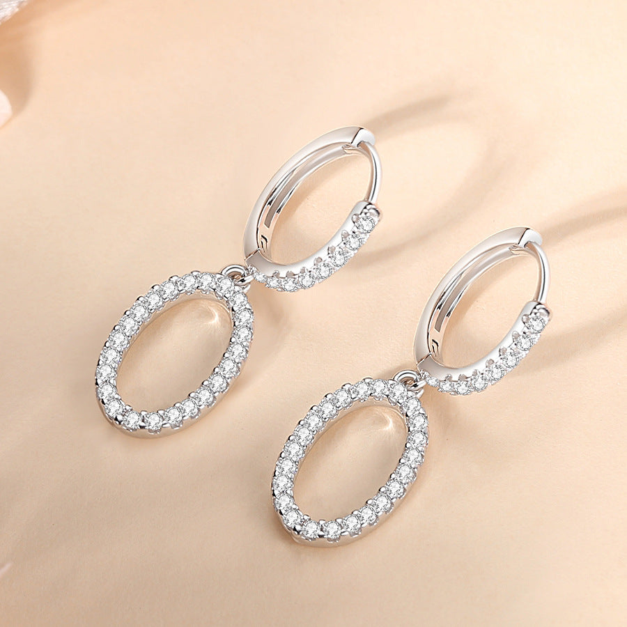 Sterling Silver 925 Light Luxury European And American Ring