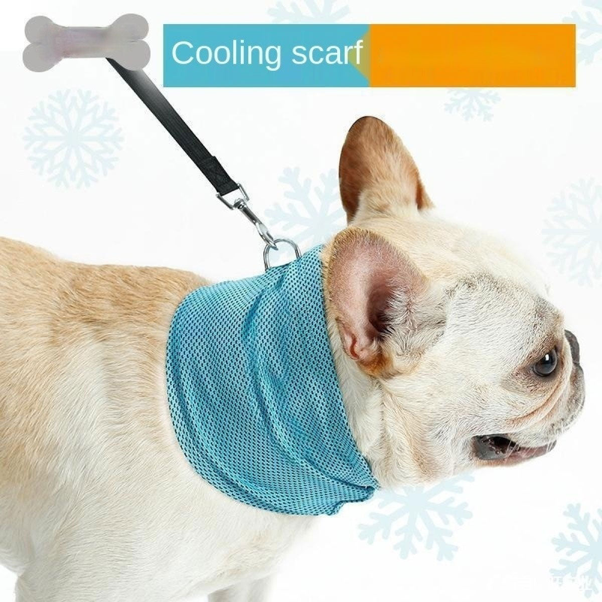 Instant Cooling Pet Bandana Dog Scarf Summer Towel Wrap Collar