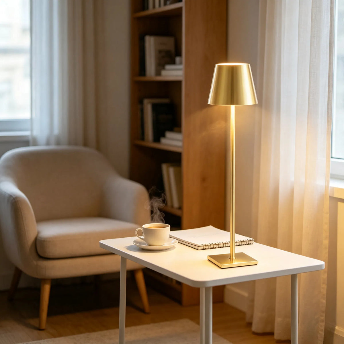 Cordless Rechargeable Table Lamp 2-Pack – Dimmable