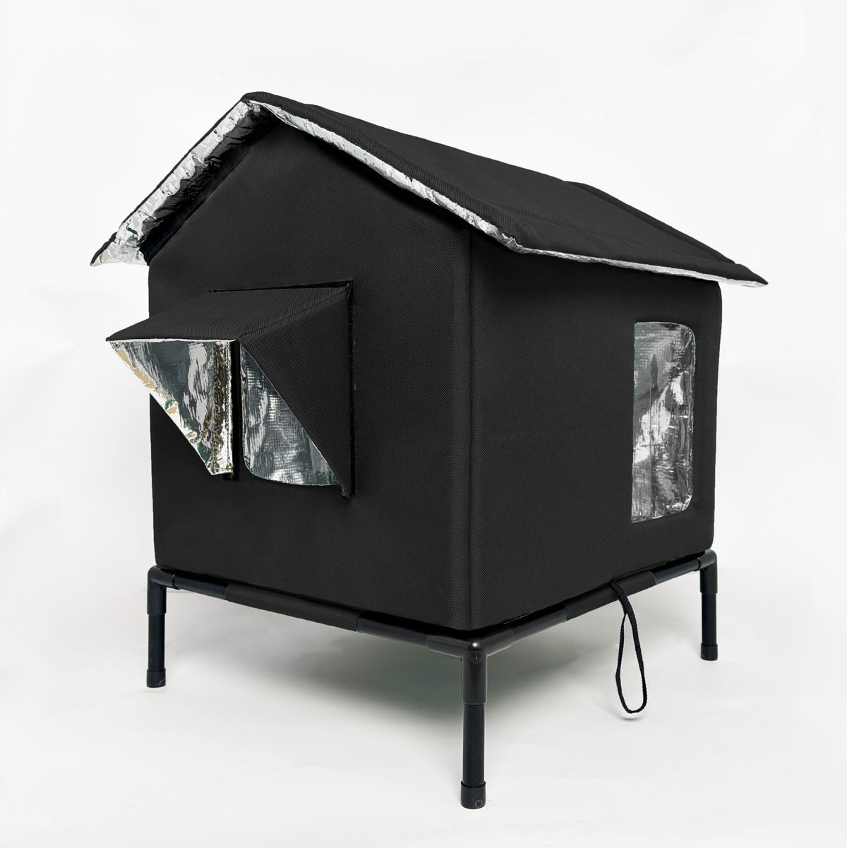 Waterproof Elevated Foldable Outdoor Cat House