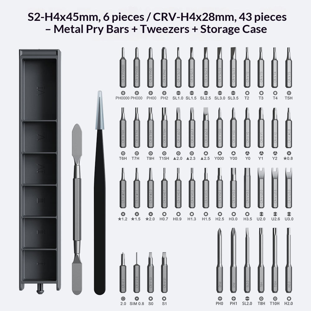 54-in-1 Rechargeable Electric Screwdriver Set