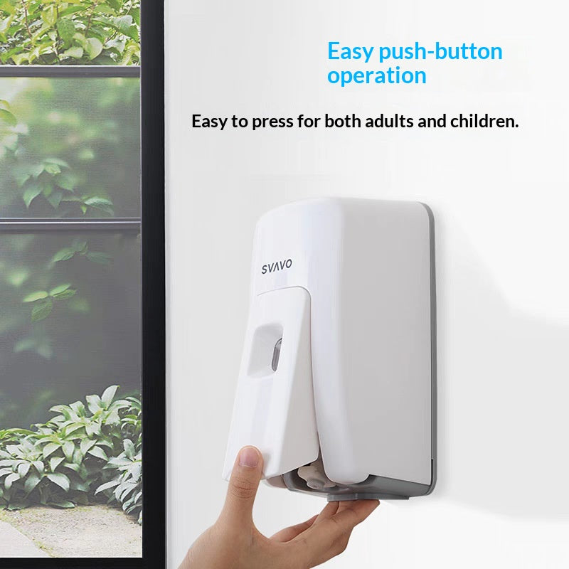 Wall-Mounted Soap Dispenser