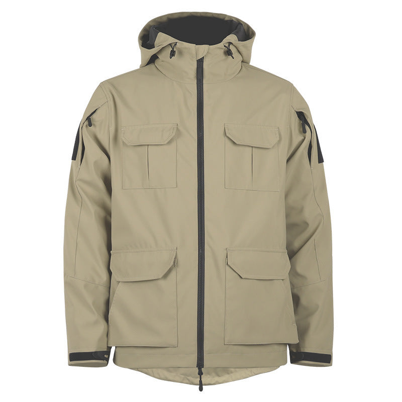 Men's Hooded Outdoor Travel Jacket – Loose Fit