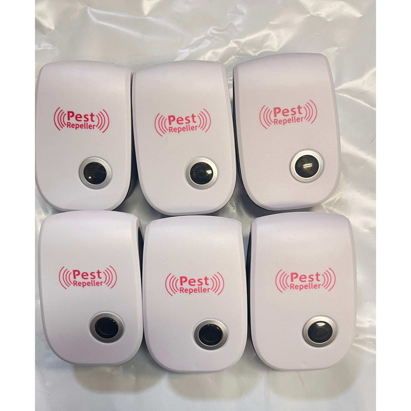 Ultrasonic Plug-In Pest Repeller – Set of 6