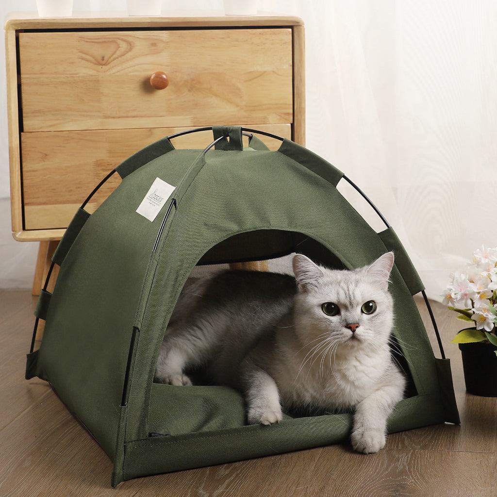 Cat Tent Cooling Mat Dog House Pet Sofa Camping Bed