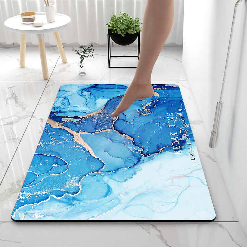 Home Gadget Anti-Slip Mat Super Absorbent Bathroom Floor