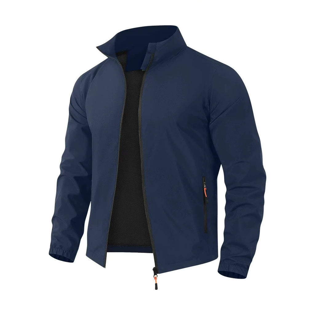 Men's Hooded Windproof Casual Jacket - Retro Streetwear Coat