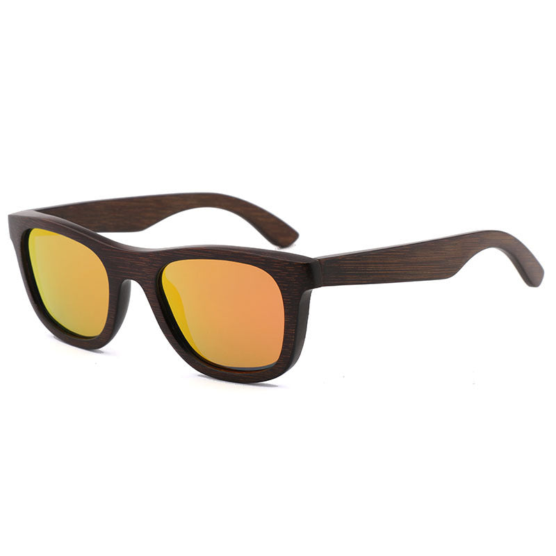 Bamboo Wood Polarized Sunglasses – Retro Unisex