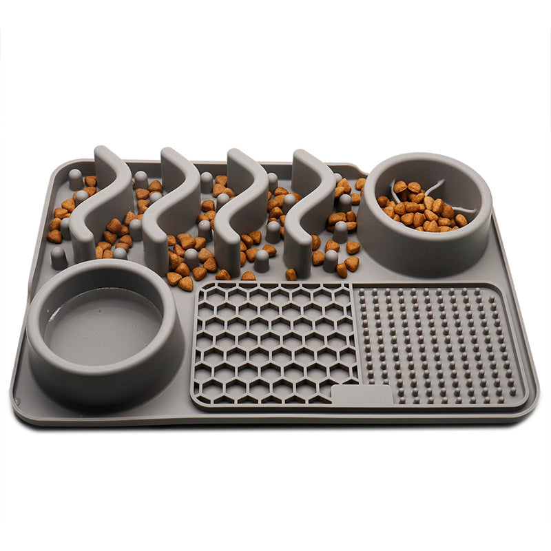 Dog Silicone Licking Pad Pet Mat Smelling Multifunctional Food