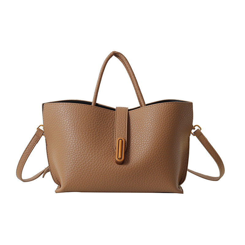 Women's Large-Capacity Leather Tote Bag