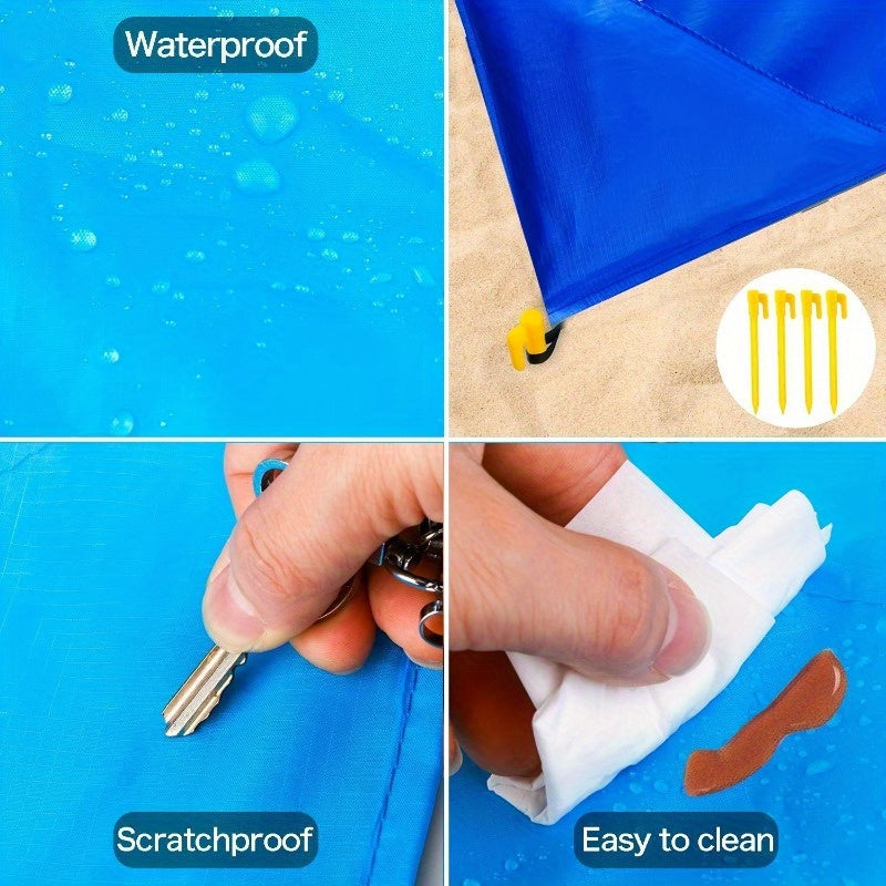 Extra-Large Sandproof Waterproof Beach Blanket