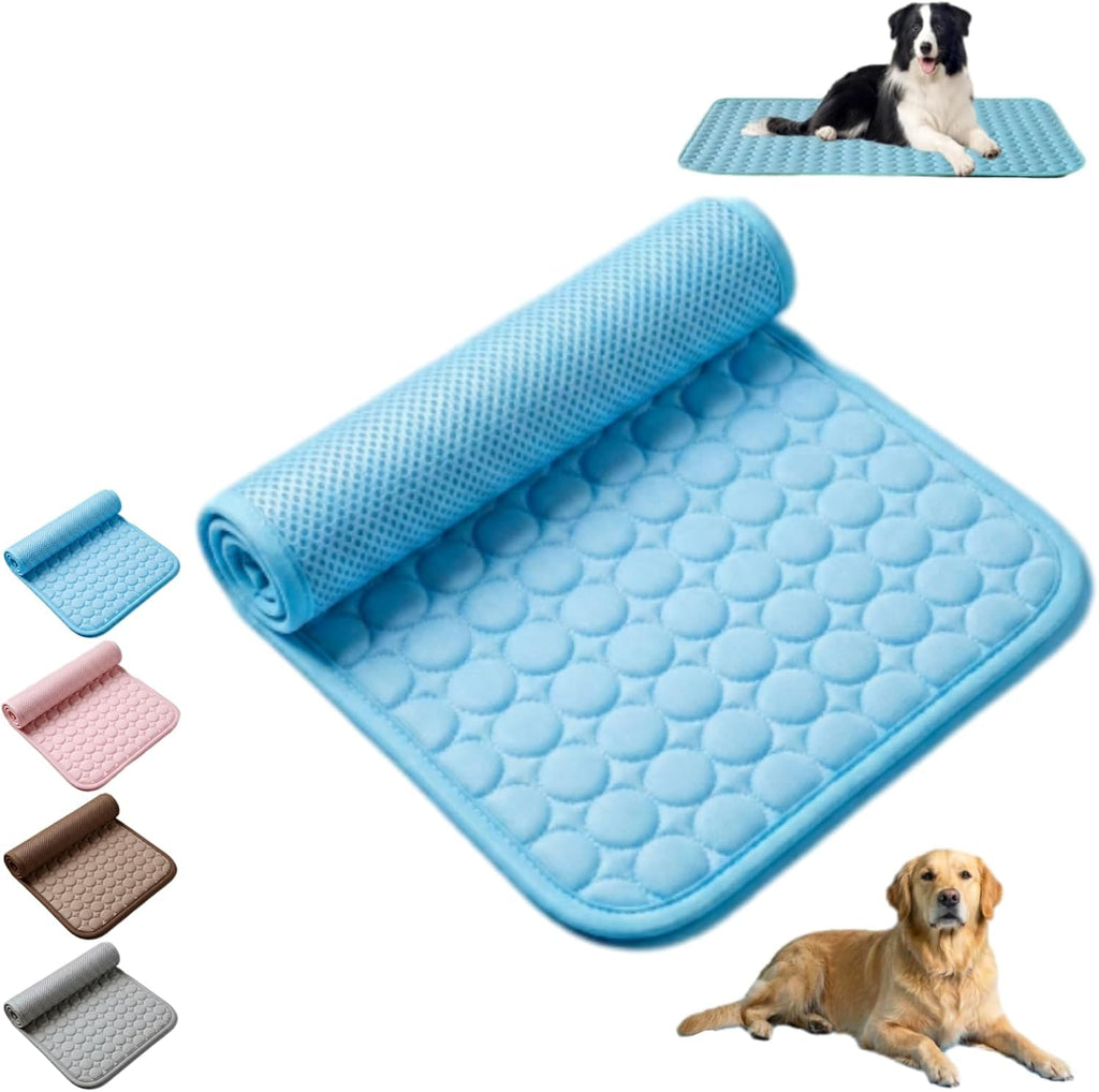 Pet Ice Silk Pad Summer Cooling For Sofa, Breathable