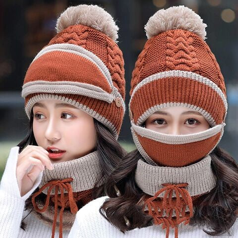 Plus Velvet Thick Bib Mask