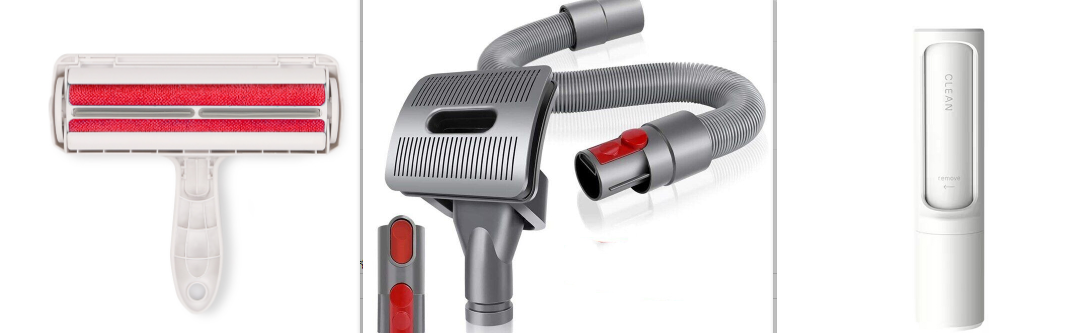 2-1 Reusable Pet Hair Remover Brush Lint Roller Portable