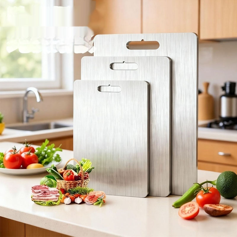 Stainless Steel Panel And Chopping Board Kitchen Household