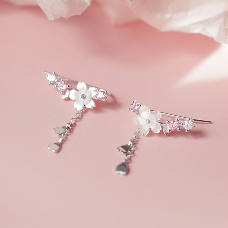 Flower Earrings, And Super Fairy Design, Exquisite Pendant,