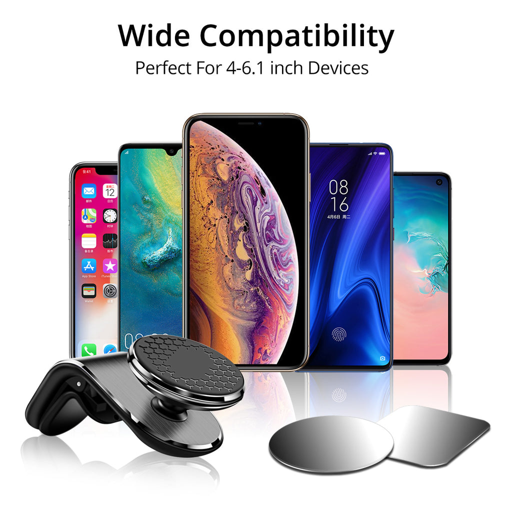 Magnetic Car Phone Holder Air Vent Magnet Mount Smartphone