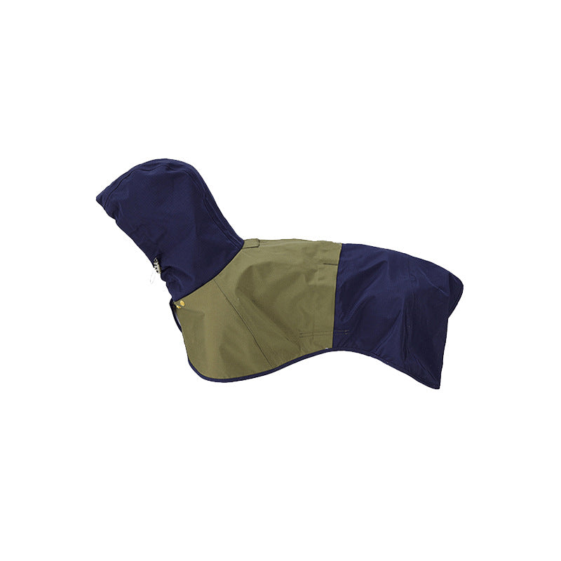 Waterproof Hooded Dog Raincoat