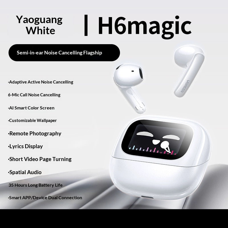 Open-Ear Noise-Reducing Wireless Earbuds