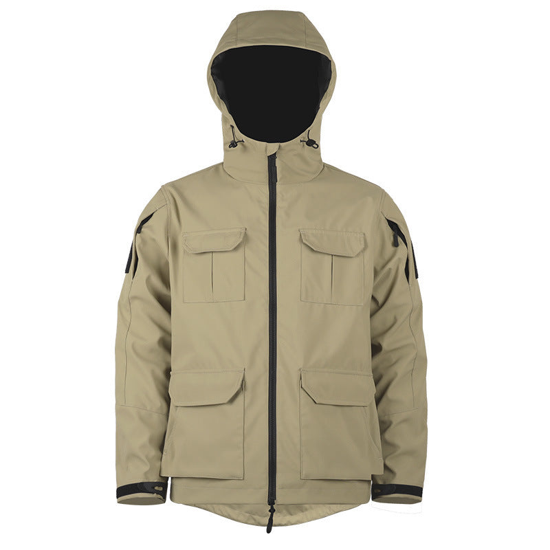 Men's Hooded Outdoor Travel Jacket – Loose Fit