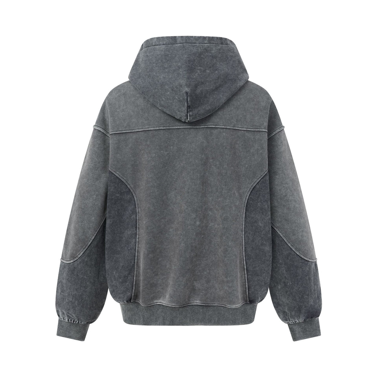 Men's Vintage Washed Streetwear Hoodie
