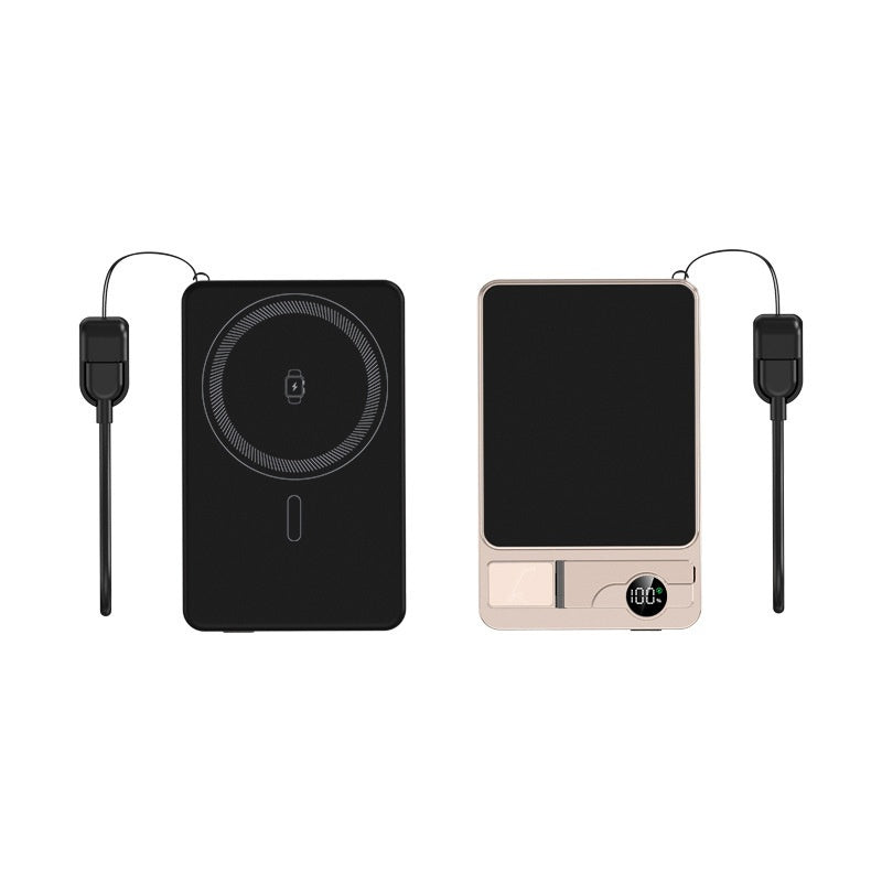 Magnetic Wireless Power Bank with Stand – 5000/10000mAh