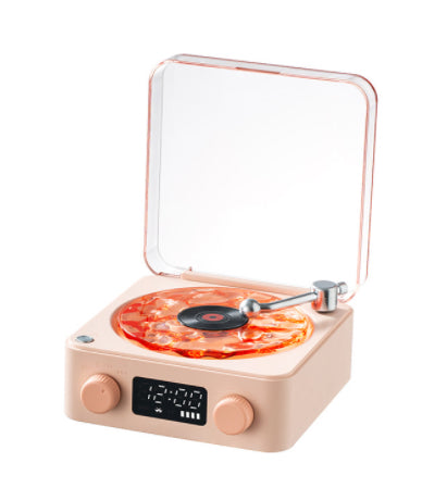 Retro Turntable Speaker Wireless Bluetooth-compatible 5.0