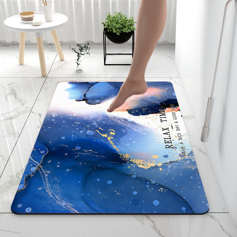 Home Gadget Anti-Slip Mat Super Absorbent Bathroom Floor