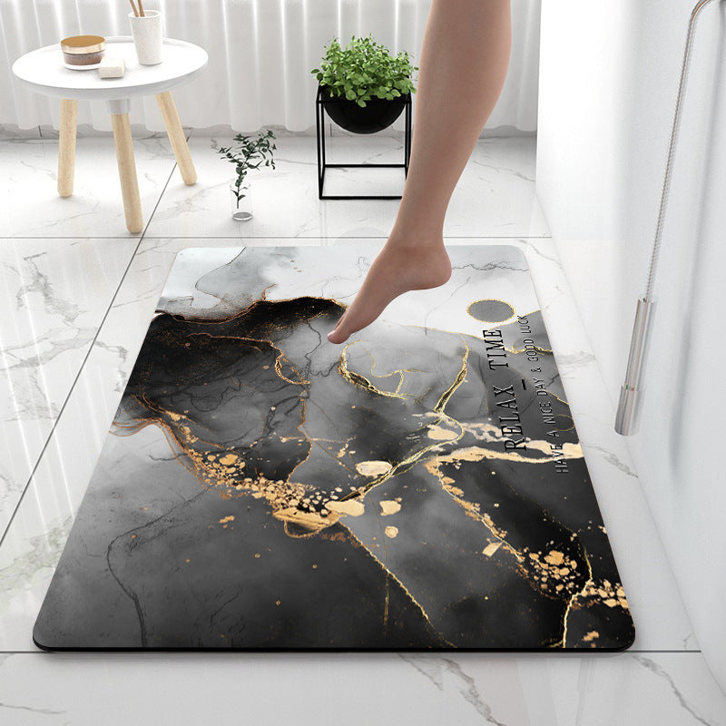 Home Gadget Anti-Slip Mat Super Absorbent Bathroom Floor