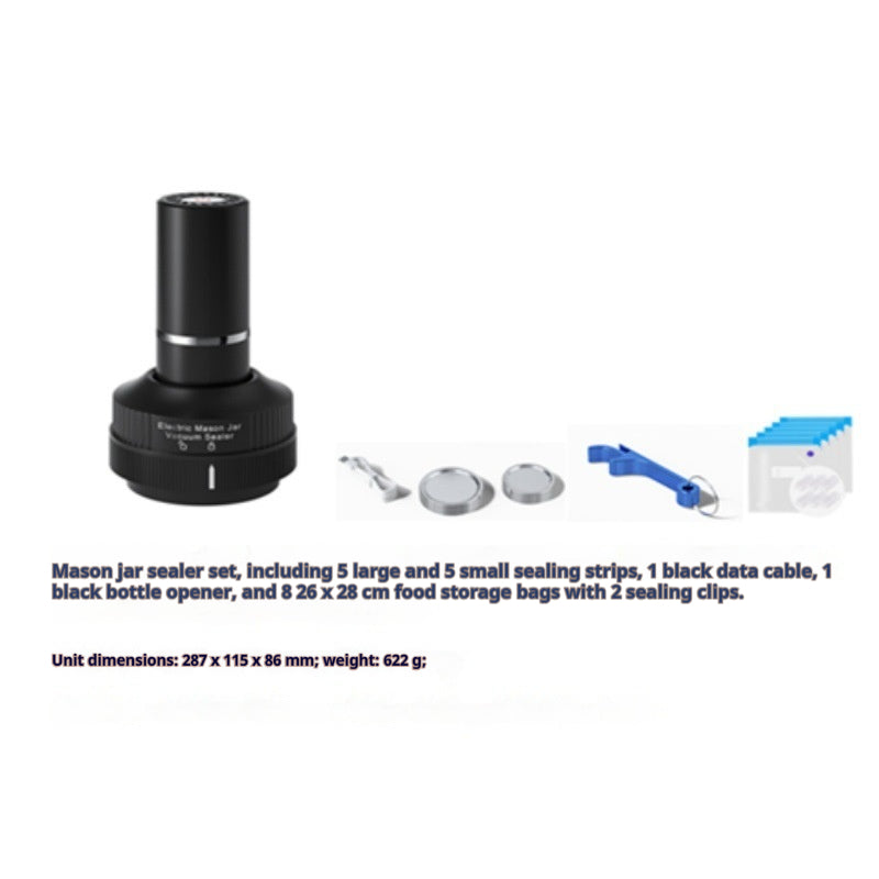 Rechargeable Electric Vacuum Sealer Set