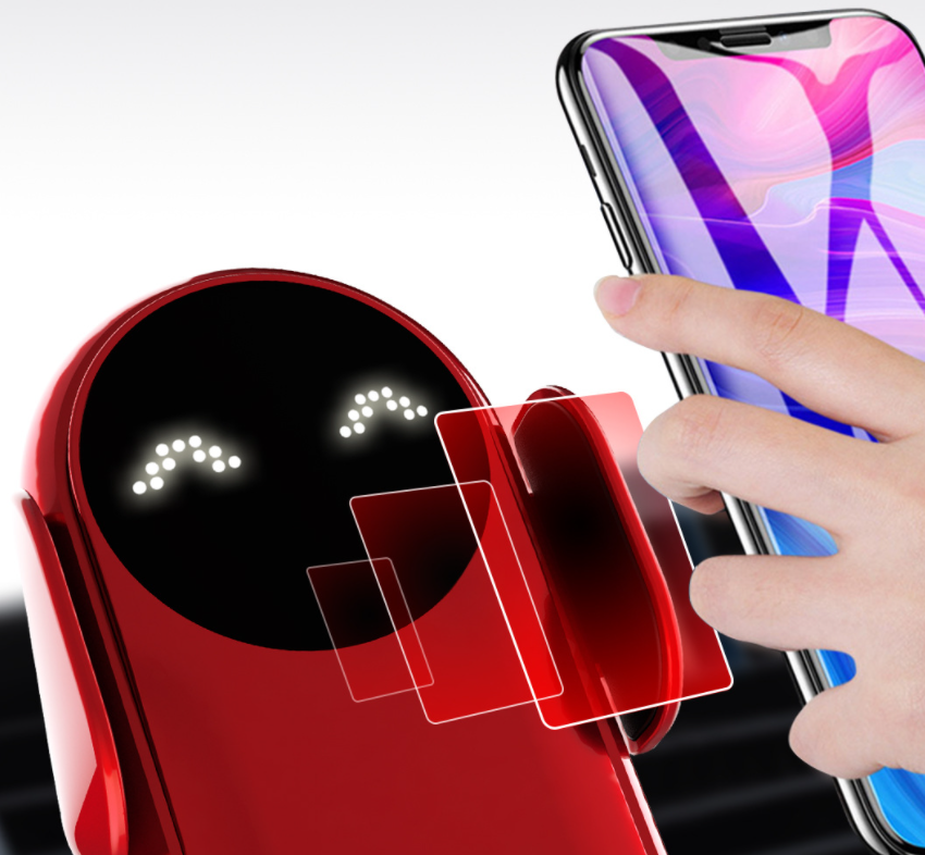Infrared Induction Car Wireless Charger Phone Holder