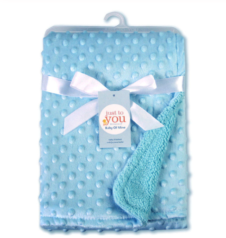 Polar Dot Baby Blanket Newborn Swaddle Wrap Envelope Bebe