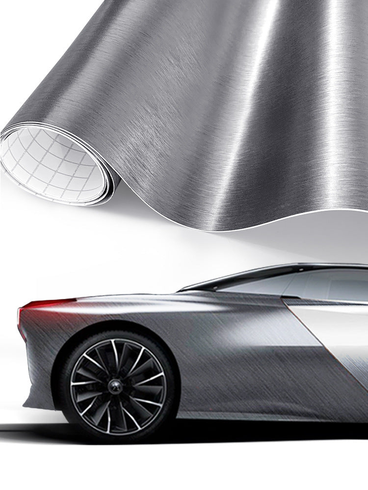 Car Styling Glossy Black 5D Carbon Fiber Vinyl Film Wrap