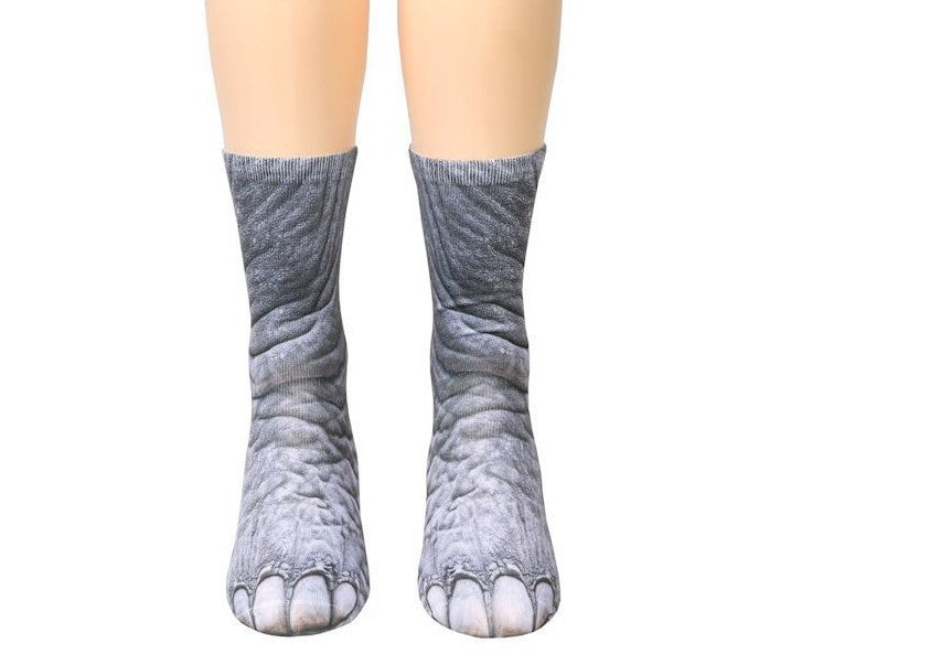 3D Animal Paw Socks Cute Cat Claws Unisex Long