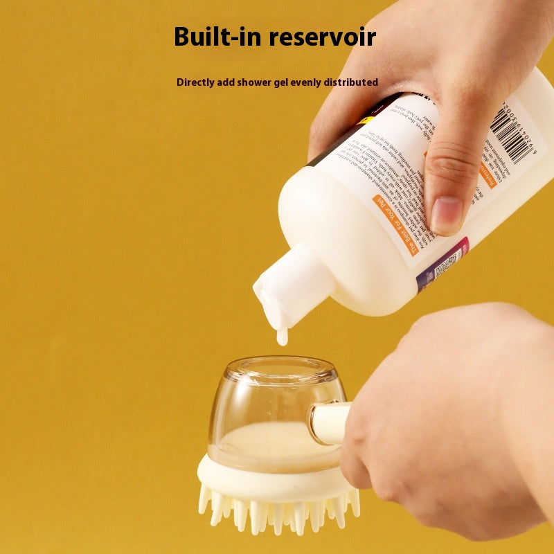 3 In 1 Pets Bath Brush For Dogs And Cats Shower Massage
