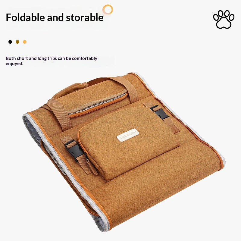 Breathable Pet Carrier Backpack - Large Cat & Dog Travel Bag