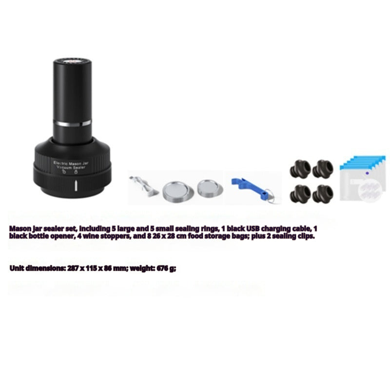 Rechargeable Electric Vacuum Sealer Set