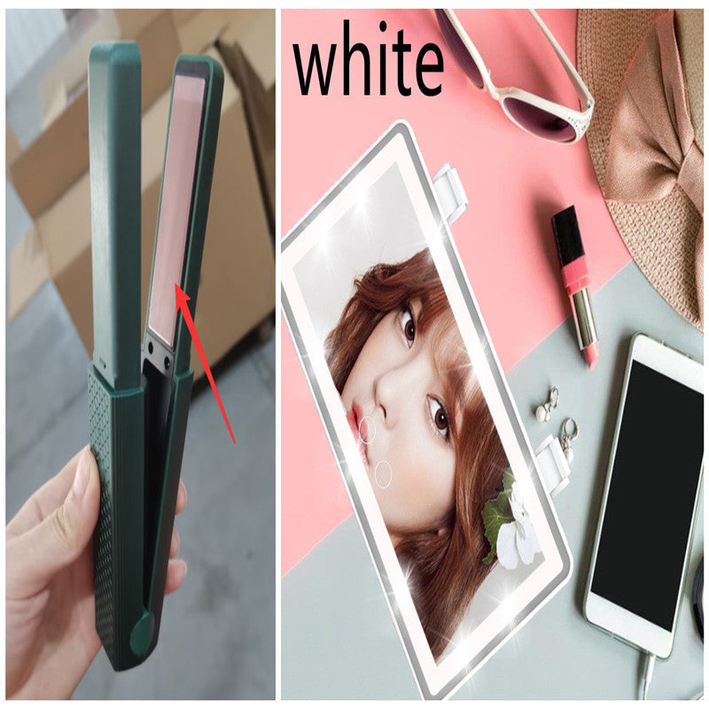 Hair Straightener Cordless Usb Mini Ceramics Curler 3 Constant