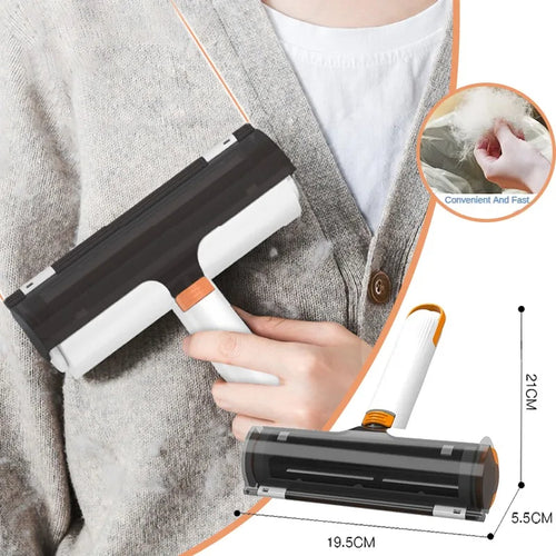 2 In 1 Pet Hair Removal Roller Multifunctional Portable