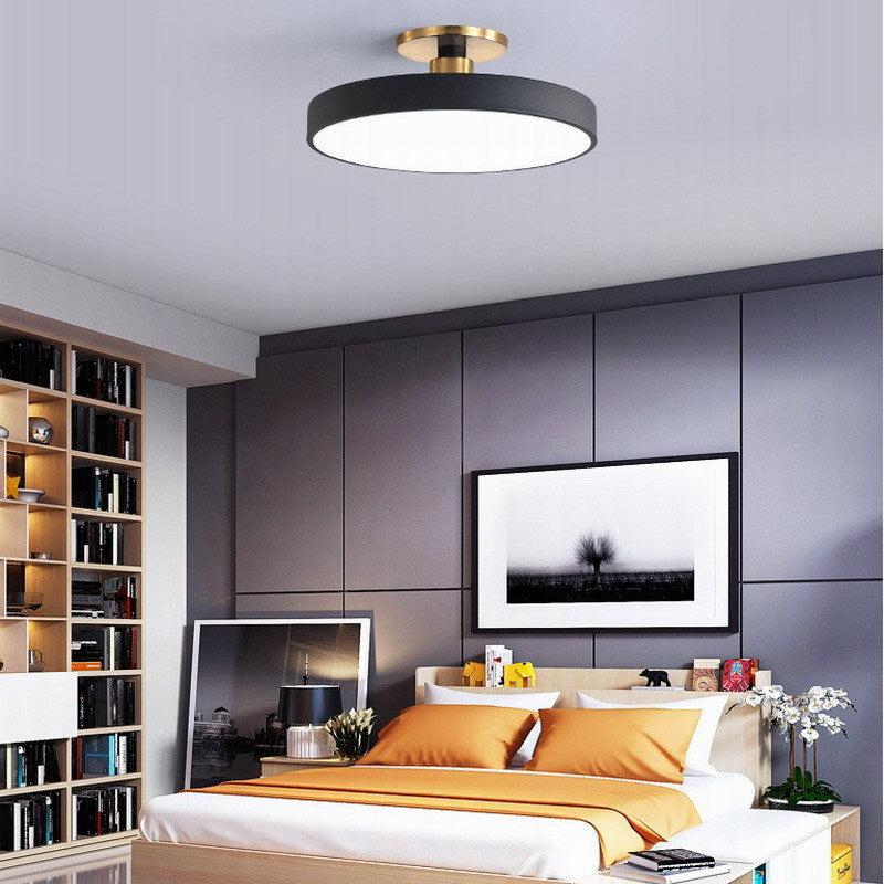 Macaron Round Stick-On LED Ceiling Light