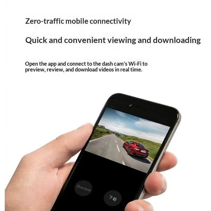 Mini HD Night Vision Dash Cam with Phone App