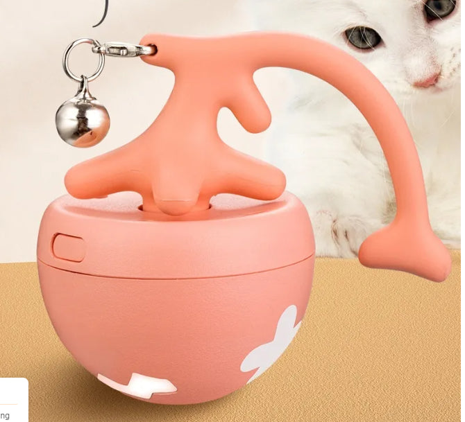 Smart Interactive Cat Toy Ball USB Rechargeable Moving Rolling