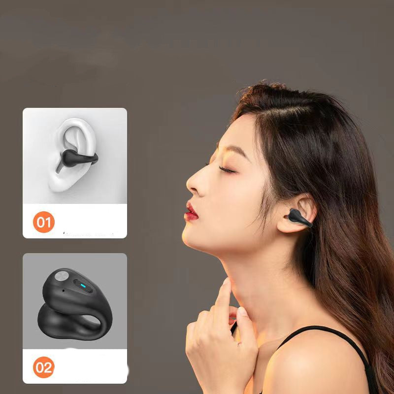 Bone Conduction Ear-Clip Wireless Earbuds Bluetooth 5.3