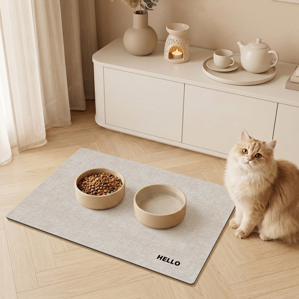 Non-Slip Waterproof Pet Feeding Mat